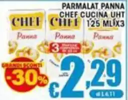 Sacoph Parmalat Panna Chef Cucina UHT offerta