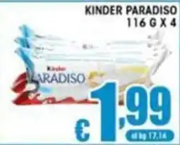 Sacoph Kinder Paradiso offerta