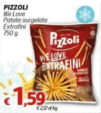 Pizzoli We Love Patate surgelate Extrafini