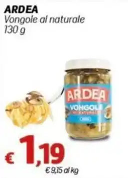 Marotta Ardea vongole al naturale offerta