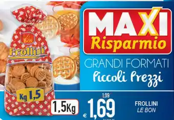 MD Discount Le Bon Frollini 1,5kg offerta