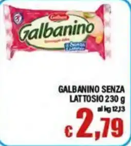 Top Supermercati Galbanino senza lattosio offerta