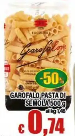 Top Supermercati Garofalo pasta di semola offerta