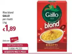 Futura Supermercati Riso blond Gallo offerta
