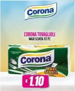 Vitulano Drugstore Corona tovaglioli offerta