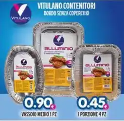 Vitulano Drugstore Vitulano contenitori alluminio offerta