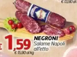 Marotta Negroni Salame Napoli offerta