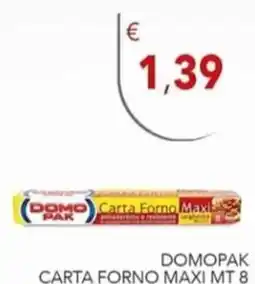 Diper Domopak carta forno maxi offerta