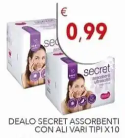 Diper Secret assorbenti ultrasottili offerta