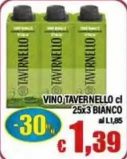 Top Supermercati Vino Tavernello offerta