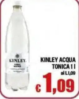 Top Supermercati Kinley acqua tonica 1 l offerta