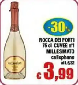 Top Supermercati Rocca dei Forti cuvee n°1 offerta