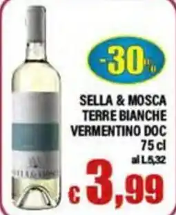 Top Supermercati Sella & Mosca Terre Bianche Vermentino DOC offerta