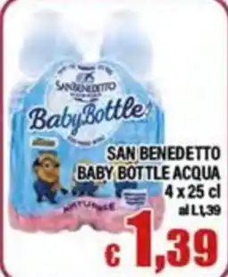Top Supermercati San Benedetto Baby Bottle Acqua offerta