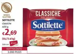 Futura Supermercati Sottilette classiche offerta