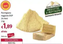 Futura Supermercati Parmigiano reggiano DOP offerta