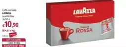 Futura Supermercati Caffè macinato Lavazza qualità rossa offerta