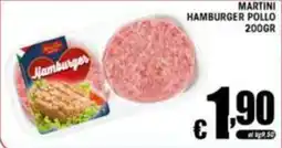 Sacoph Martini hamburger pollo offerta