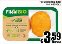 Sacoph Fileni BIO Cordon Bleu offerta