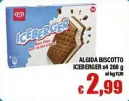 Top Supermercati Algida biscotto Iceberger offerta