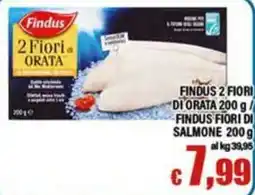 Top Supermercati Findus 2 Fiori di Orata offerta