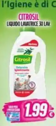 Vitulano Drugstore Citrosil liquido lavatrice offerta