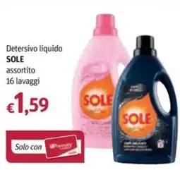 Futura Supermercati Detersivo liquido SOLE offerta