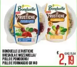 Supermercati EffePiù Bonduelle le rustiche offerta
