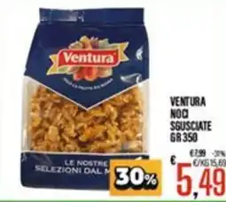 Supermercati EffePiù Ventura noci sgusciate offerta