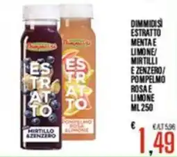 Supermercati EffePiù Estratto mirtilllo e zenzero offerta
