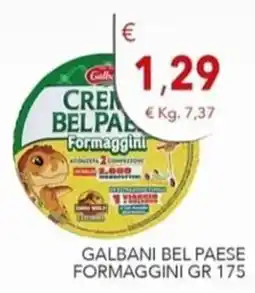 Diper Galbani Bel Paese Formaggini offerta