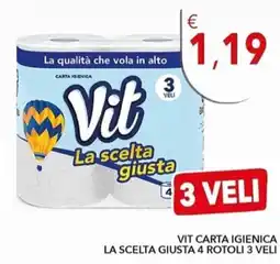 Diper Vit carta igienica offerta