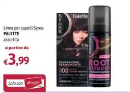 Futura Supermercati Palette Syoss offerta