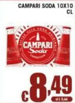 Sacoph Campari Soda offerta