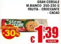 Sacoph Gran Cereale M.Bianco offerta