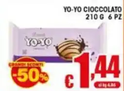 Sacoph Yo-Yo cioccolato offerta