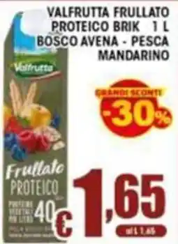 Sacoph Valfrutta frullato proteico brik offerta