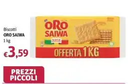 Futura Supermercati Biscotti Oro Saiwa offerta