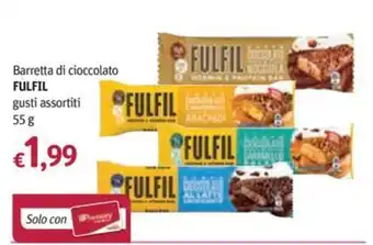 Barretta di cioccolato FULFIL