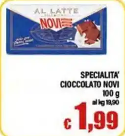 Top Supermercati Cioccolato Novi offerta
