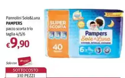 Futura Supermercati Pannolini Sole&Luna Pampers offerta