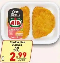 Ipercarni Cordon bleu classico Aia offerta