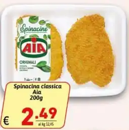Ipercarni Spinacina classica Aia offerta