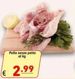 Ipercarni Pollo senza petto offerta