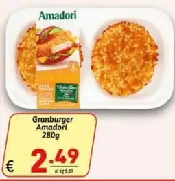 Ipercarni Granburger Amadori offerta