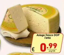 Ipercarni Asiago fresco DOP offerta
