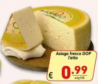 Ipercarni Asiago fresco DOP offerta