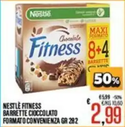 Supermercati EffePiù Nestlé Fitness barrette cioccolato offerta