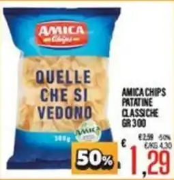 Supermercati EffePiù Amica chips patatine classiche offerta