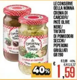 Supermercati EffePiù Le conserve della nonna offerta